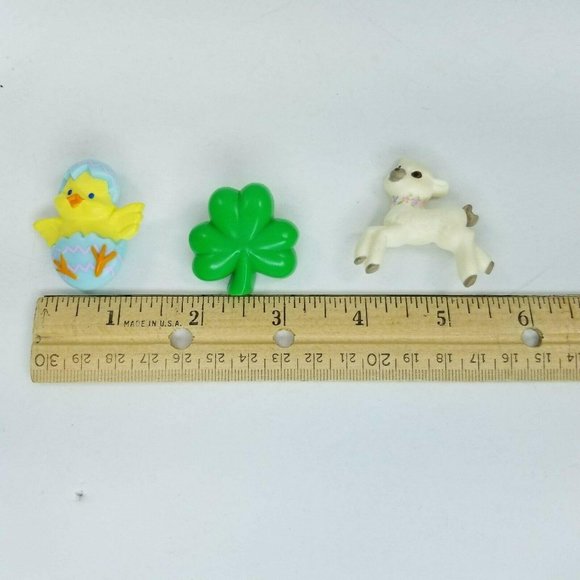 Hallmark Pins Easter St Patricks Day Brooch Vtg - Picture 7 of 7